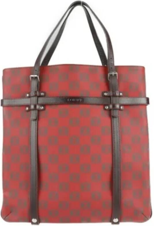Loewe Pre-owned Canvas handbags Rood Dames