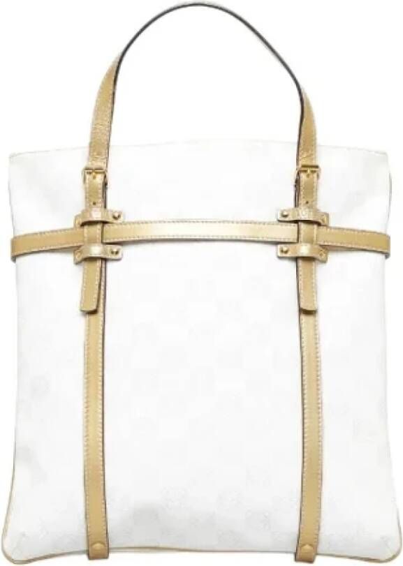 Loewe Pre-owned Canvas handbags Wit Dames