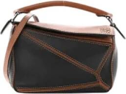 Loewe Pre-owned Canvas handbags Zwart Dames