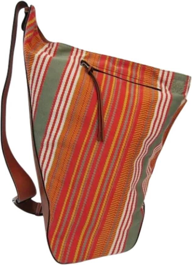 Loewe Pre-owned Canvas shoulder-bags Meerkleurig Dames
