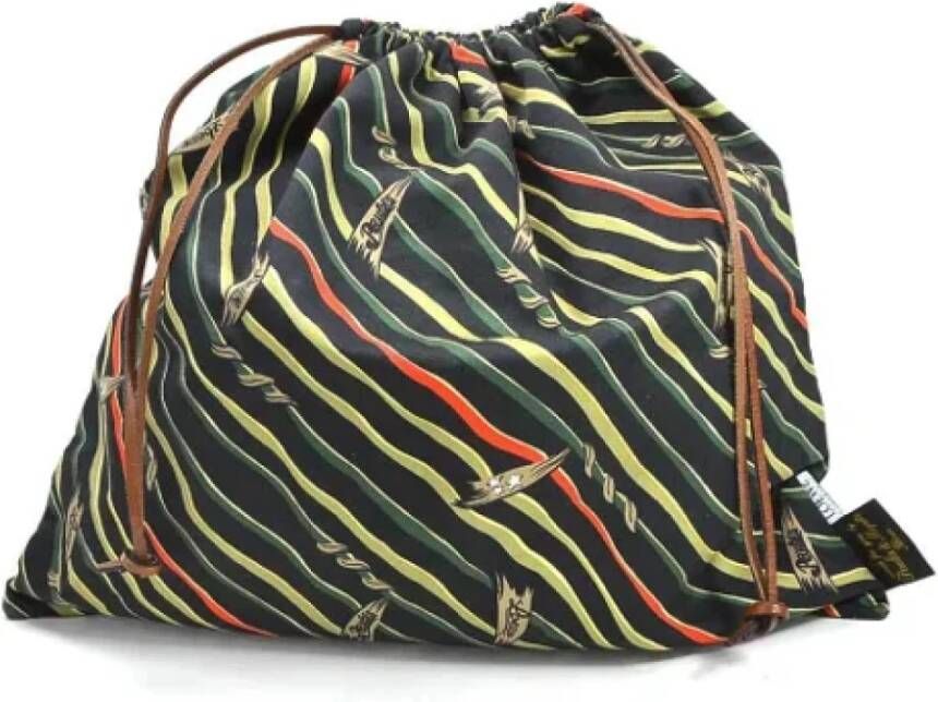 Loewe Pre-owned Canvas shoulder-bags Zwart Dames