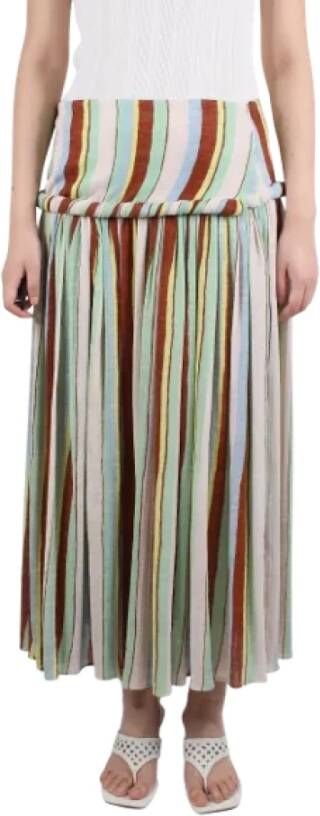 Loewe Pre-owned Cotton bottoms Meerkleurig Dames