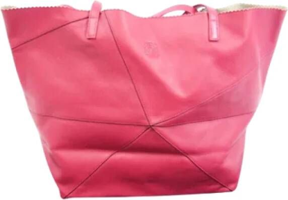 Loewe Pre-owned Draagtas Roze Dames
