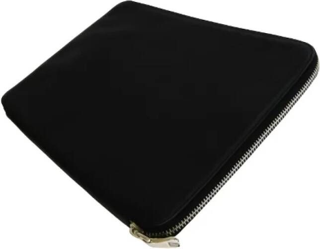 Loewe Pre-owned Leather clutches Zwart Dames