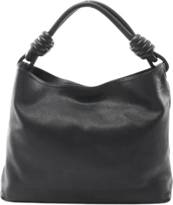 Loewe Pre-owned Leather shoulder-bags Zwart Dames