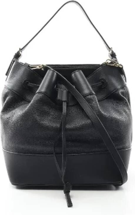 Loewe Pre-owned Leather shoulder-bags Zwart Dames