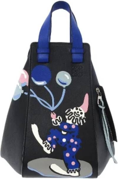 Loewe Pre-owned Leather shoulder-bags Zwart Dames