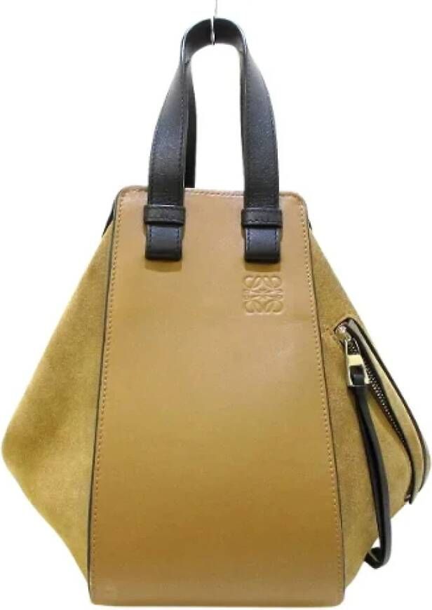 Loewe Pre-owned Pre-owned Leather shoulder-bags Bruin Dames