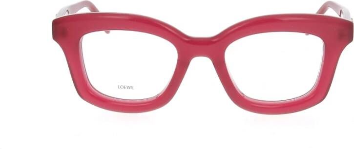Loewe Stijlvolle Damesbrillen Rood Dames