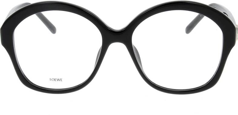 Loewe Stijlvolle Lunettes Bril voor Moderne Vrouwen Zwart Dames