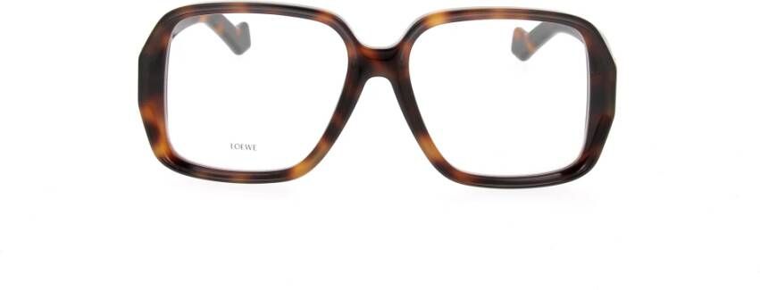 Loewe Stijlvolle Lunettes Bril voor Vrouwen Brown Dames