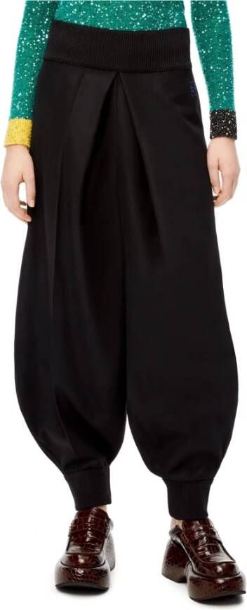 Loewe Wijde broek Zwart Dames