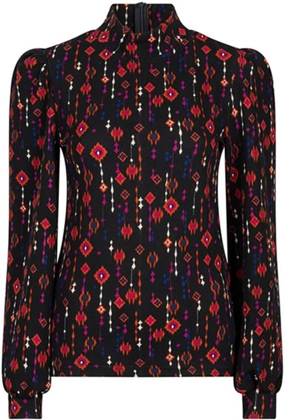 Lofty Manner Eve Lange Mouw Top Multicolor Dames