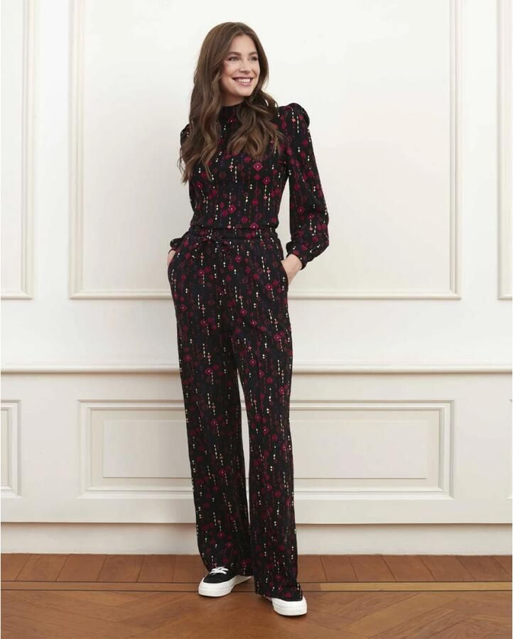 Lofty Manner Eve Lange Mouw Top Multicolor Dames - Foto 2