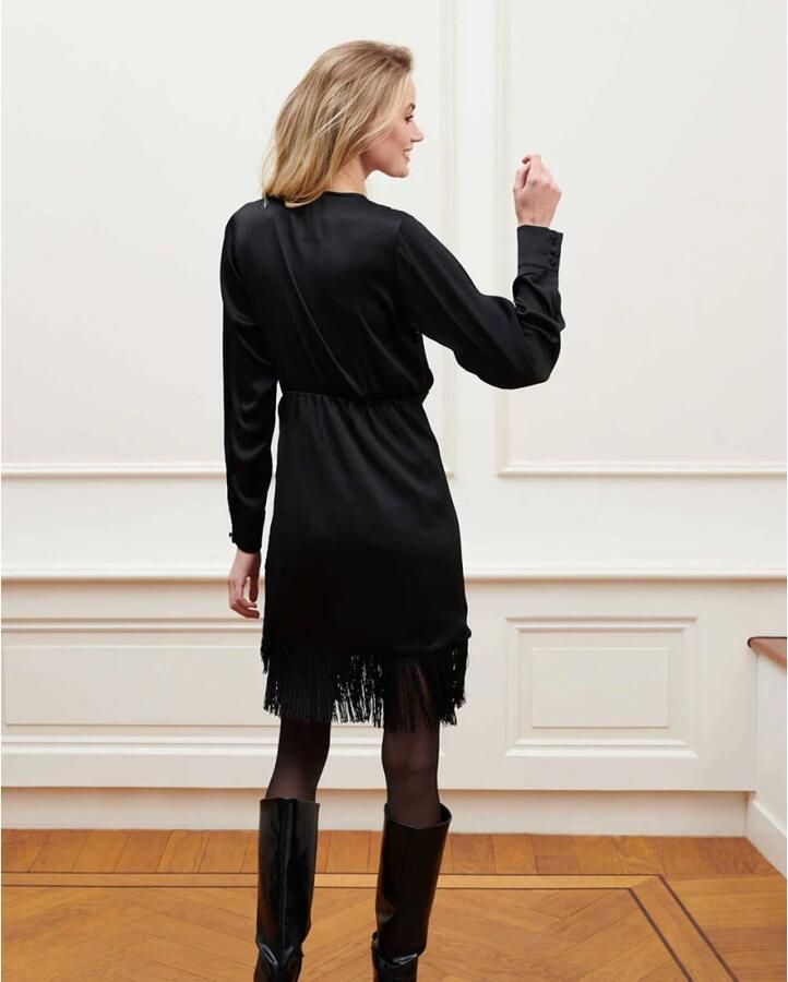 Lofty Manner Indy Jurk Pk211.1 Black Dames - Foto 3