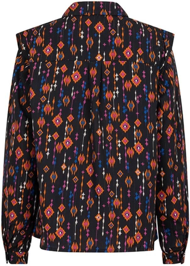 Lofty Manner Ivy Blouse met lange mouwen Multicolor Dames - Foto 3