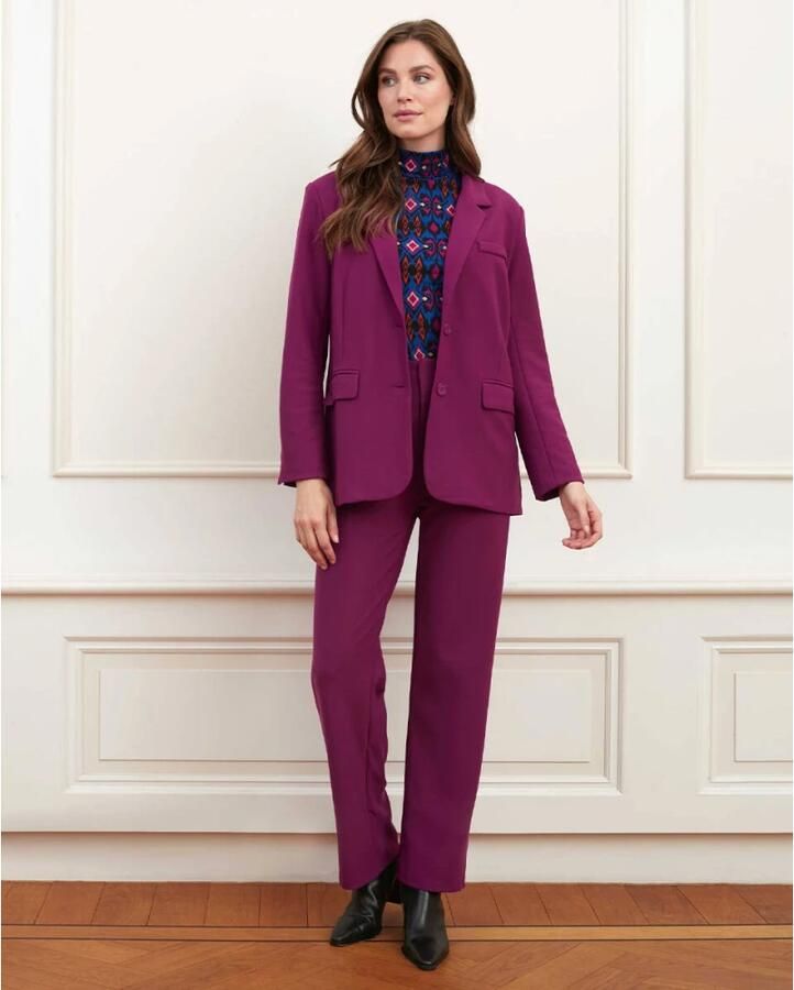 Lofty Manner Quinn Blazer Purple Dames - Foto 2