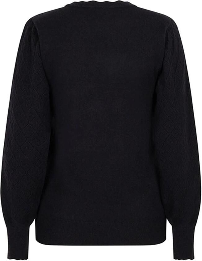 Lofty Manner Romy Sweater in Trendy Stijl Black Dames - Foto 3