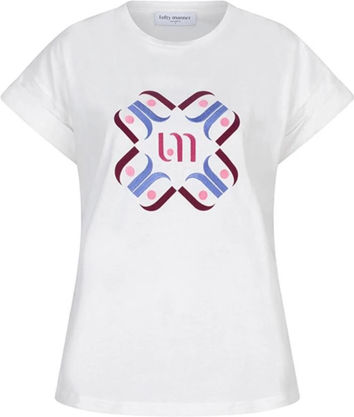 Lofty Manner Shenna T-shirt Qb15 White Dames