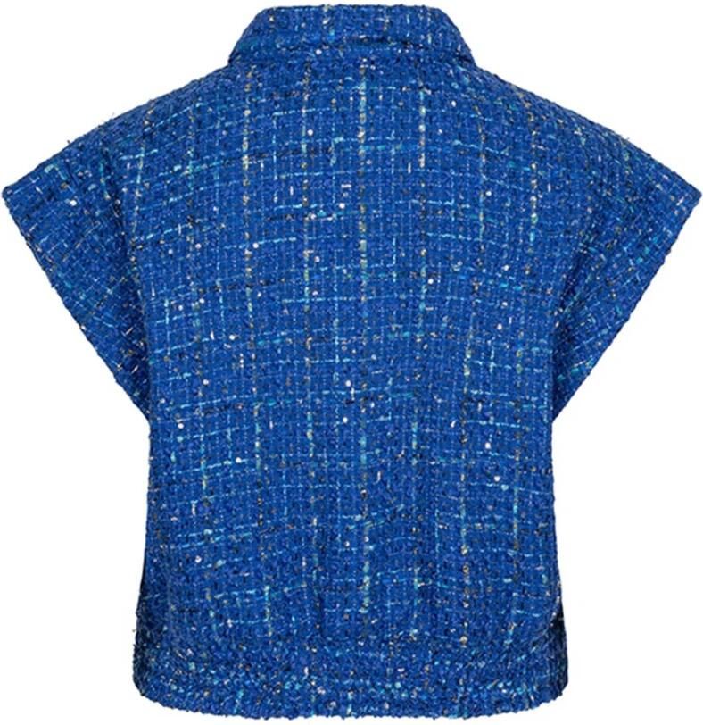 Lofty Manner Stijlvolle Ayla Gilet Blue Dames - Foto 2
