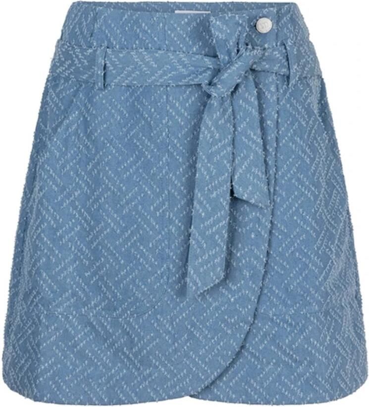 Lofty Manner Vive Rok Stijlvol en Chic Blue Dames