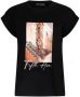 Lofty Manner T-shirt Zwart Dames - Thumbnail 1