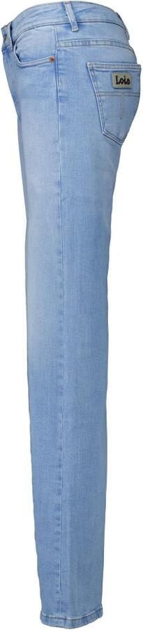 Lois Hoge Taille Palazzo Cloudy Bleach Jeans Blue Dames - Foto 4