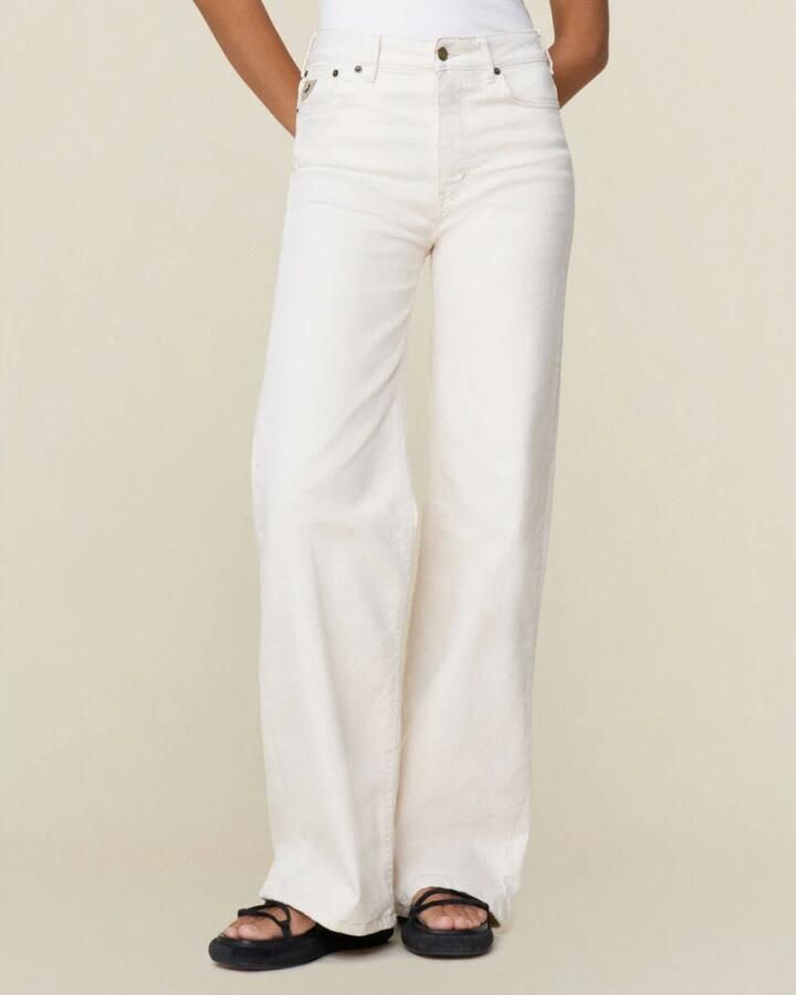 Lois Palazzo-R Stijlvolle Jeans Beige Dames - Foto 3