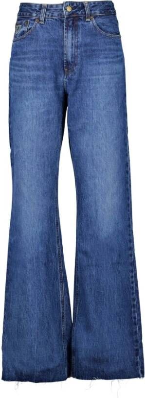 Lois Ninette Raw Jeans Blauw 7089 Blauw Dames