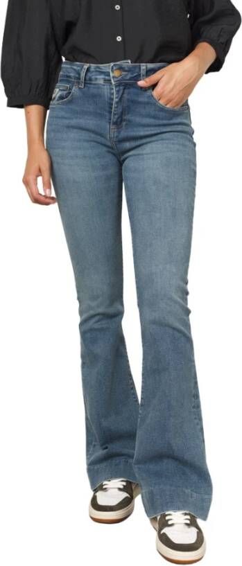 Lois Uitlopende broek Blauw Dames