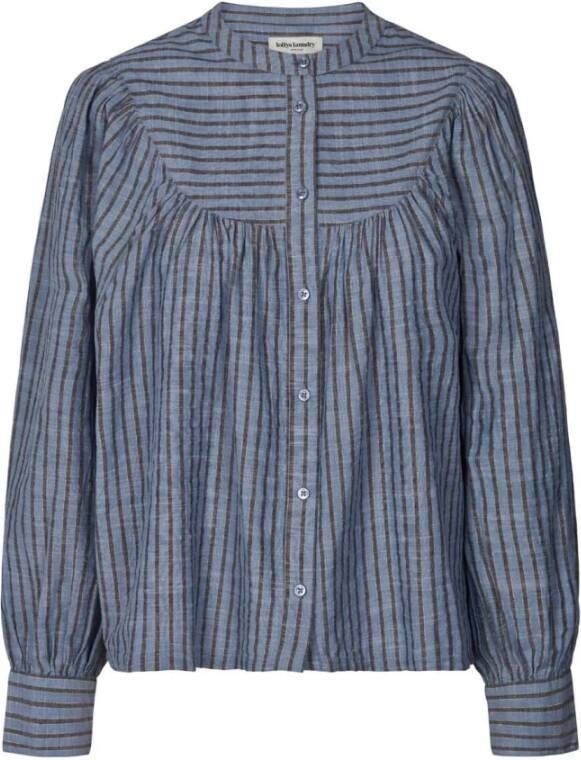 Lolly's Laundry Alicia Shirt Stripe Blauw Dames
