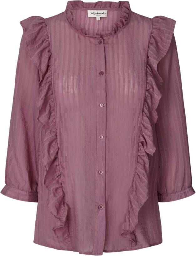 Lolly's Laundry Hanni Blouse 22164 2040 68 Paars Dames