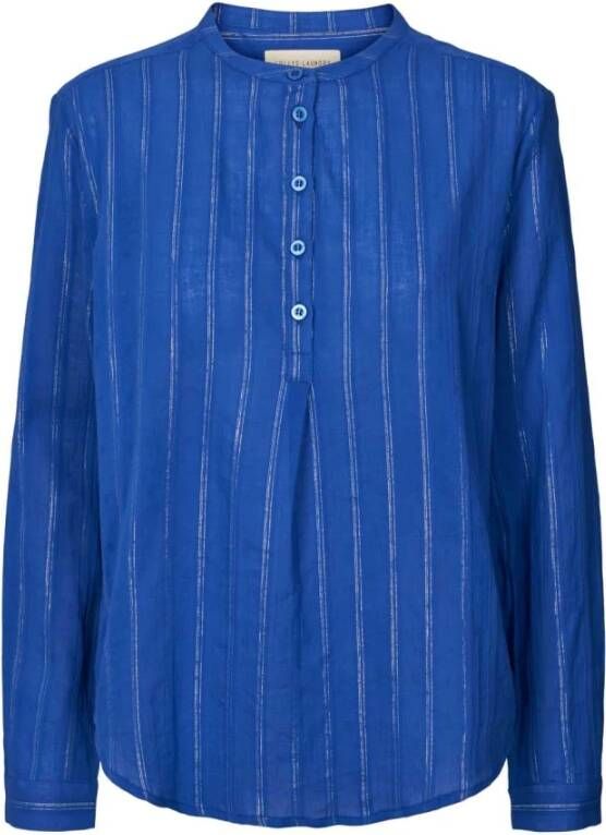 Lolly's Laundry Lux -shirt Blauw Dames