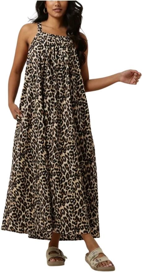 LOLLYS LAUNDRY Dames Jurken Lungoll Midi Dress Sl Bruin - Foto 3