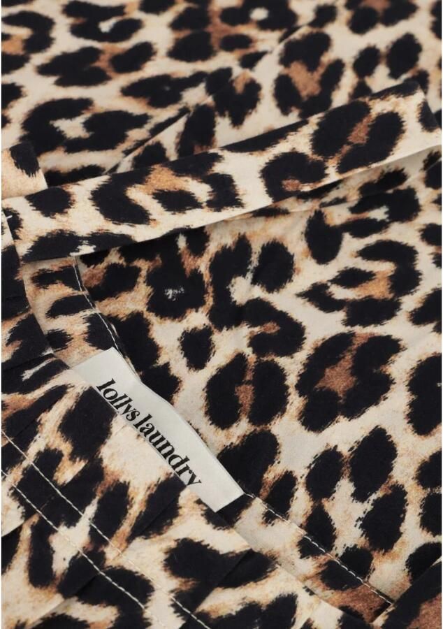 LOLLYS LAUNDRY Dames Jurken Lungoll Midi Dress Sl Bruin