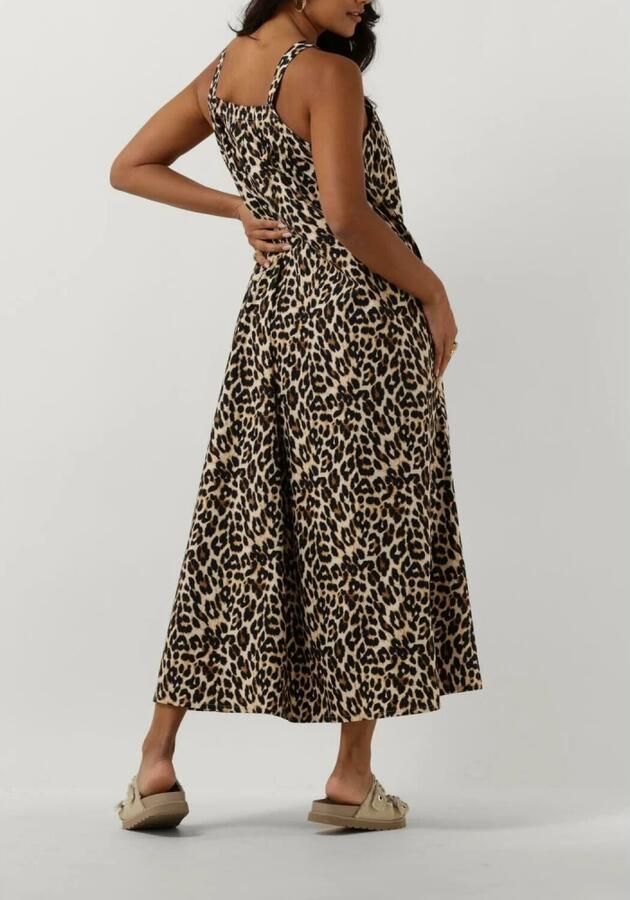 LOLLYS LAUNDRY Dames Jurken Lungoll Midi Dress Sl Bruin - Foto 2