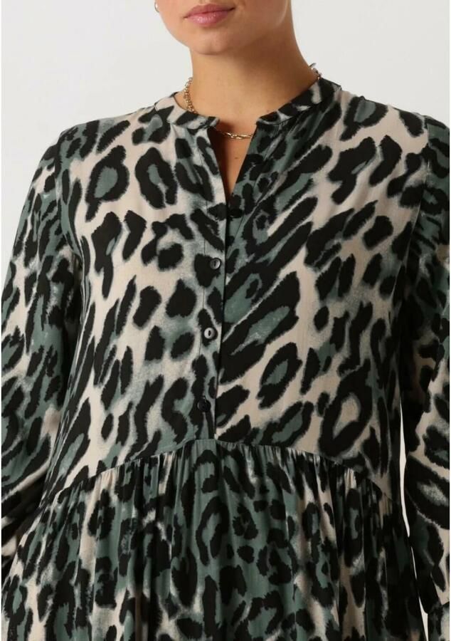 Lollys Laundry Groene Maxi Jurk Dames Multicolor Dames - Foto 4