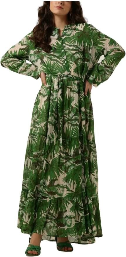 Lollys Laundry Groene Maxi Jurk voor Elegante Gelegenheden Multicolor Dames - Foto 3