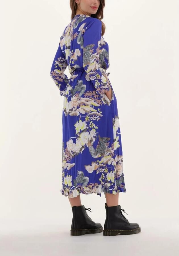 Lollys Laundry Harper Dress Blauwe Midi Jurk Multicolor Dames - Foto 2