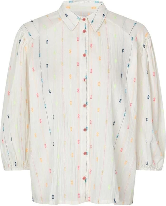 Lollys Laundry Heidill Shirt met Dropped Schouders Multicolor Dames - Foto 4