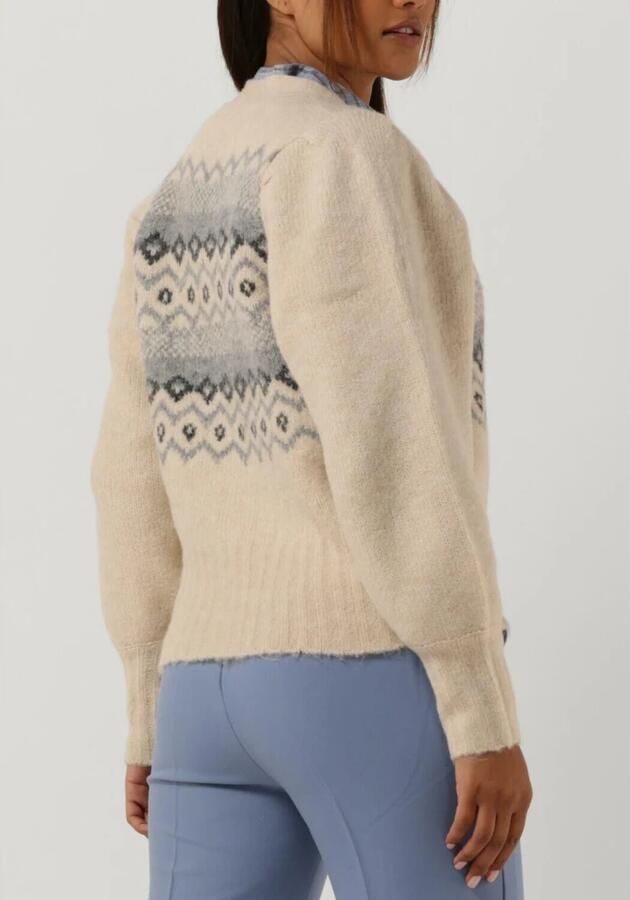 LOLLYS LAUNDRY Dames Truien & Vesten Laura Cardigan Ecru - Foto 5