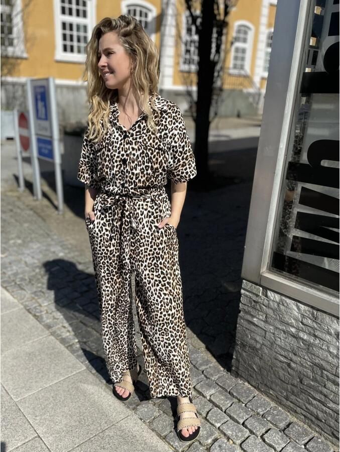 LOLLYS LAUNDRY Dames Jumpsuits Mathildell Jumpsuit Ss Bruin - Foto 2