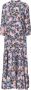Lollys Laundry Blauwe Maxi Jurk voor Vrouwen Multicolor Dames - Thumbnail 2