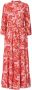 Lollys Laundry Maxi-jurk met lurex Nee roze - Thumbnail 2