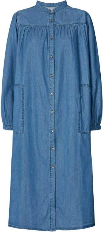 Lollys Laundry Shirt Dresses Blauw Dames