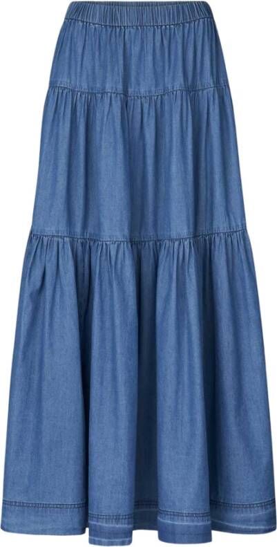 Lollys Laundry Skirts Blauw Dames