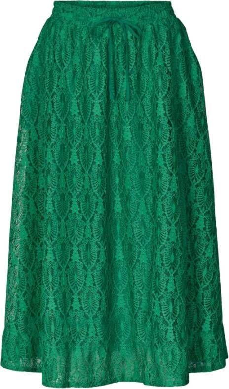 Lollys Laundry Midi Dresses Groen Dames