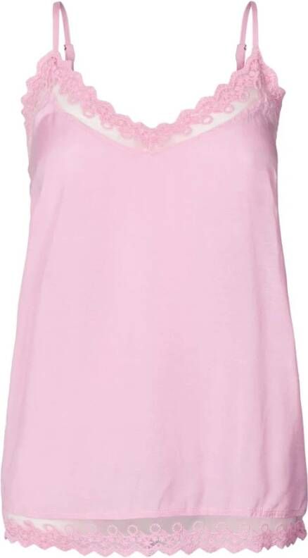 Lolly's Laundry Sleeveless Tops Roze Dames