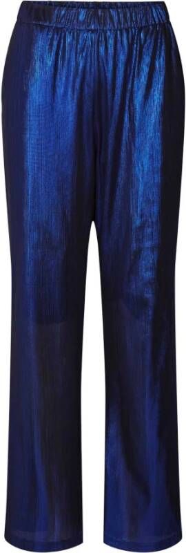 Lollys Laundry Slim-fit Trousers Blauw Dames