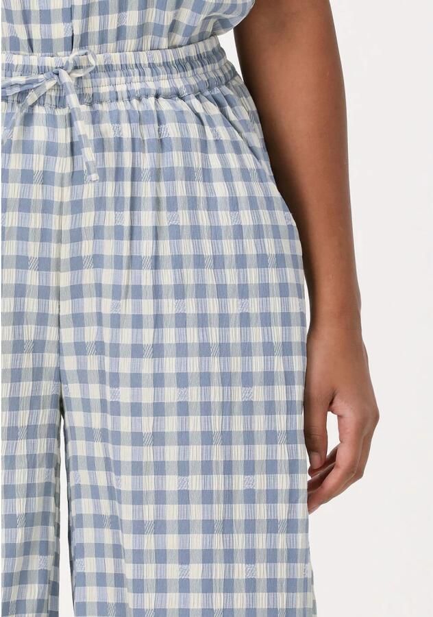 Lollys Laundry Wijde Broek Rita Lichtblauw Blue Dames